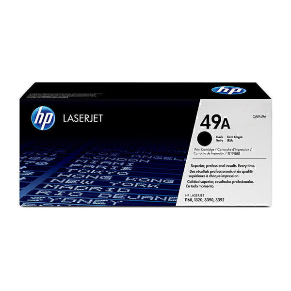 HP #49A Black Toner Q5949A Q5949A