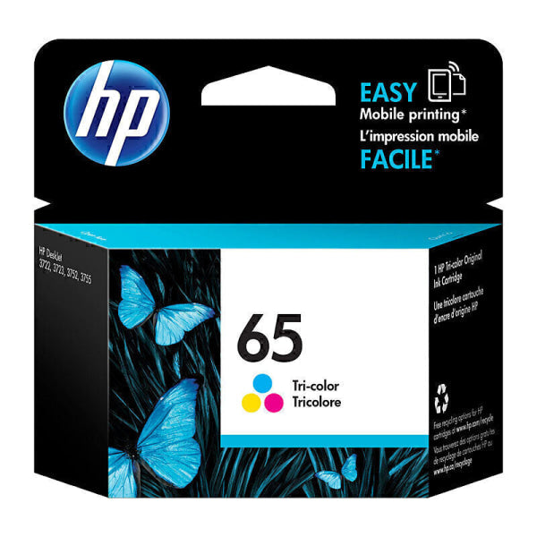 HP #65 Tri Col Ink N9K01AA N9K01AA