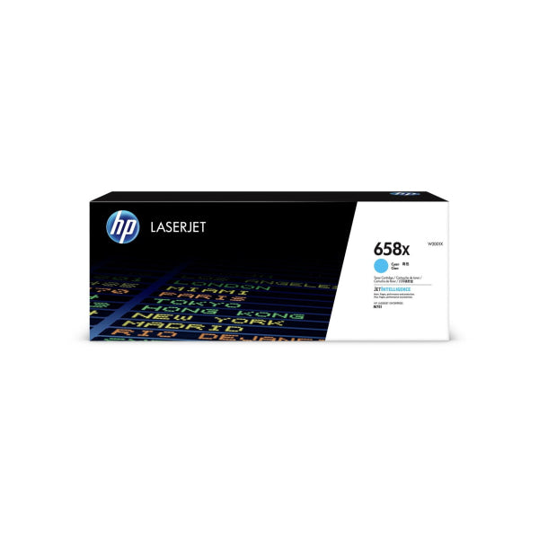 HP 658X CYAN LASERJET TONER CARTRIDGE 28K W2001X