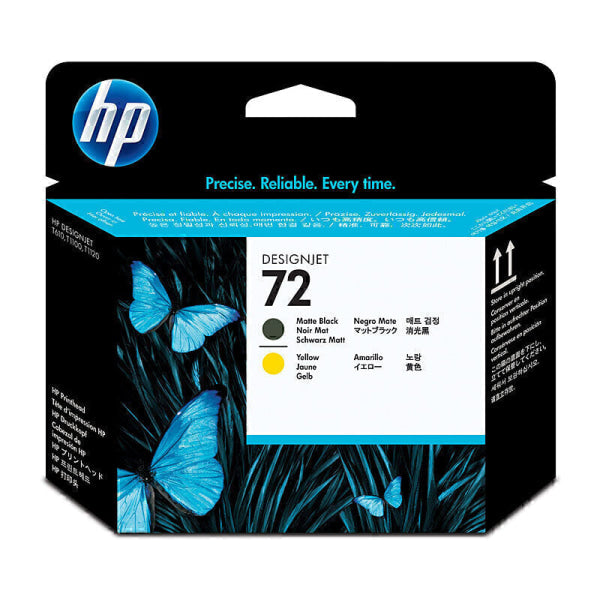 HP #72 M/BK Yell P/head C9384A C9384A