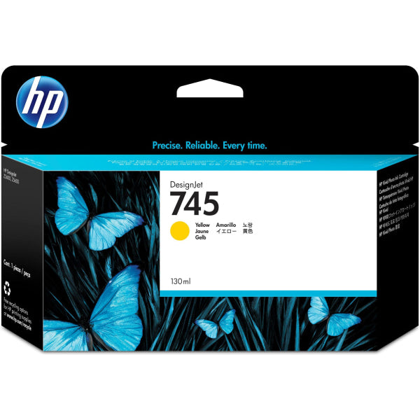 HP 745 130-ML YELLOW INK CART F9J96A