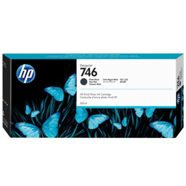 HP 746 300-ML MATTE BLACK DESIGNJET INK CARTRIDGE P2V83A