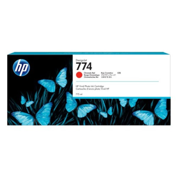 HP 774 775-ML CHROMATIC RED DESIGNJET INK CARTRIDGE FOR Z6810 P2W02A