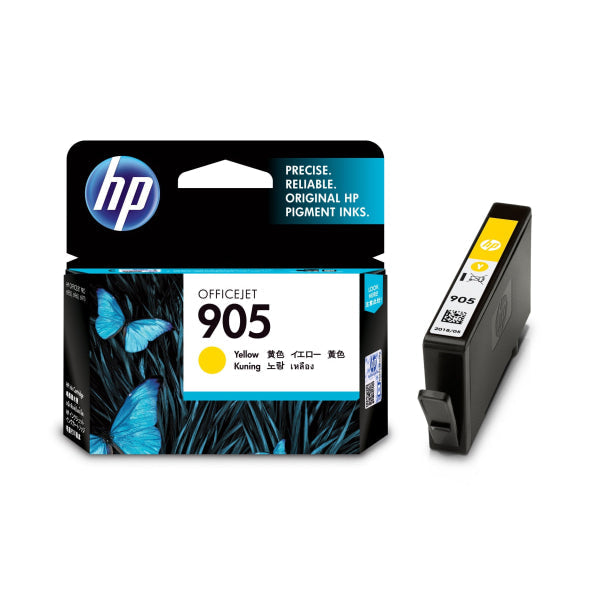 Genuine HP 905 Yellow Ink Cartridge for Officejet Pro 6950 6956 6960 6970 T6L97AA