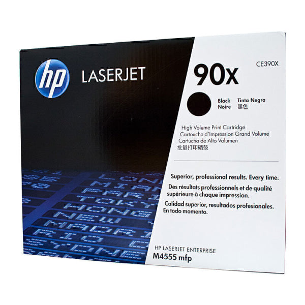 HP #90X Black Toner CE390X CE390X