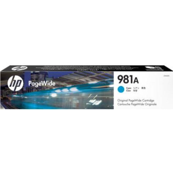HP 981A CYAN ORIGINAL PAGE WIDE CRTG 6K J3M68A