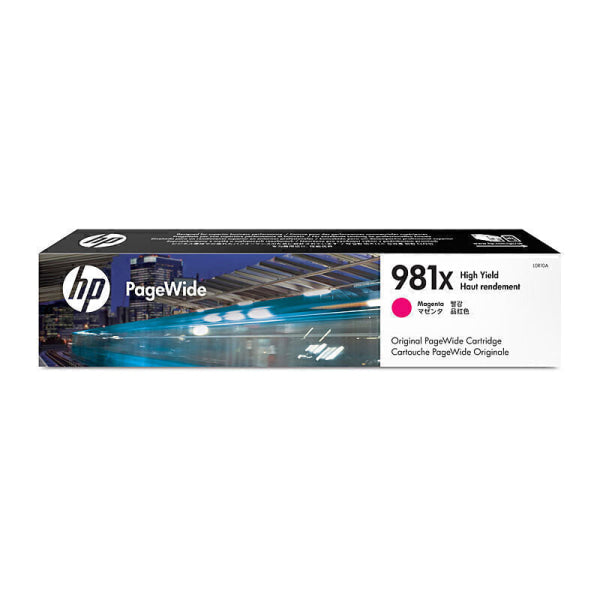 HP #981X Mag Ink Cart L0R10A L0R10A