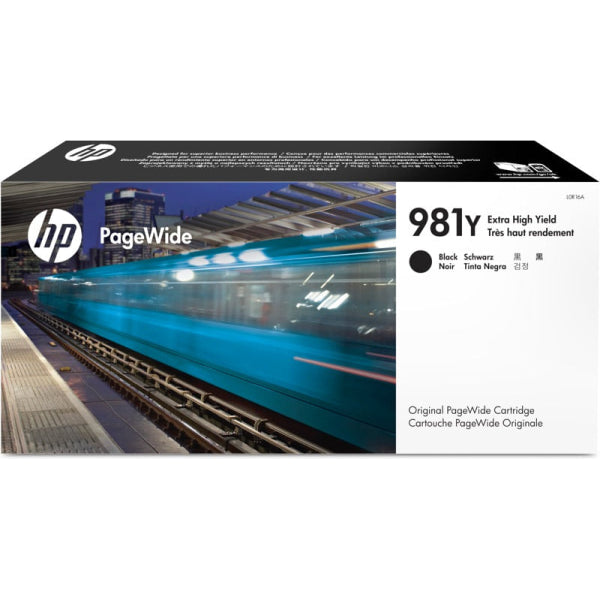 HP 981Y BLACK ORIGINAL PAGE WIDE CRTG 20K L0R16A