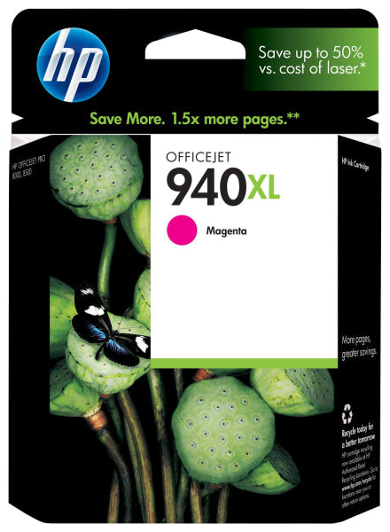 HP 940XL MAGENTA OFFICEJET PRINT CARTRIDGE C4908AA