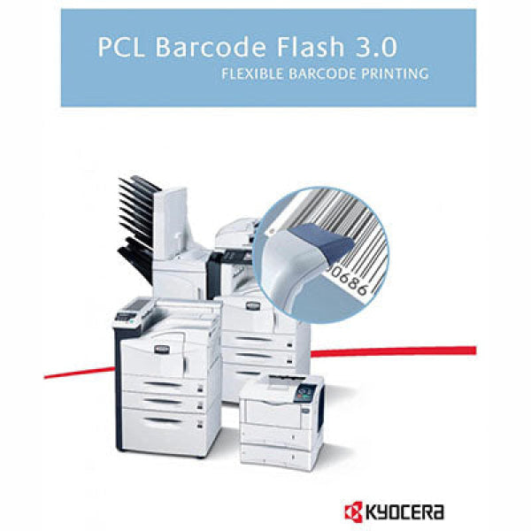 Genuine Kyocera Pcl Barcode Flash 3.0 Software For P4140Dn Printer Printer Accessories