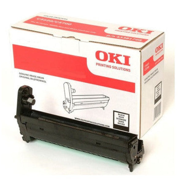 Genuine Oki 44707401 Imaging Drum Unit For B820/B820N (30 000K Pages) Cartridge - Toner