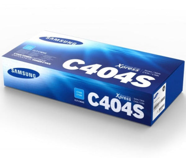 1 X Genuine Samsung Sl-C430 Sl-C480 Cyan Toner Cartridge Clt-C404S St979A -