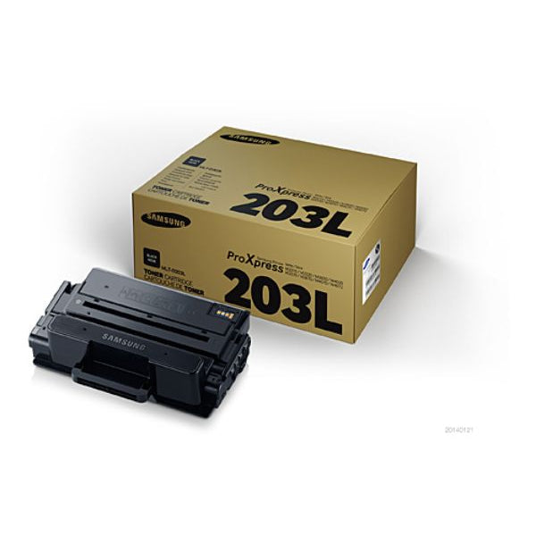 Genuine Samsung Mlt-D203L High Yield Black Toner Cartridge For Sl-M3820Dw/sl-M4020Nd/m4070Fd/m3870Fw