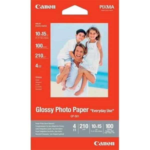 Genuine Canon PG585+ CL586 Ink Cartridge Value Pack+BONUS: GP501 4x6 50 Sheets Photo Paper