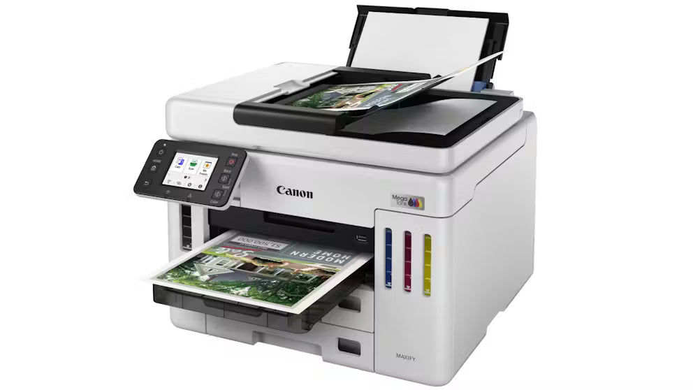 Canon Maxify GX7060 Megatank A4 Print/Copy/Scan/Fax Printer+Duplex ADF+Dual Tray