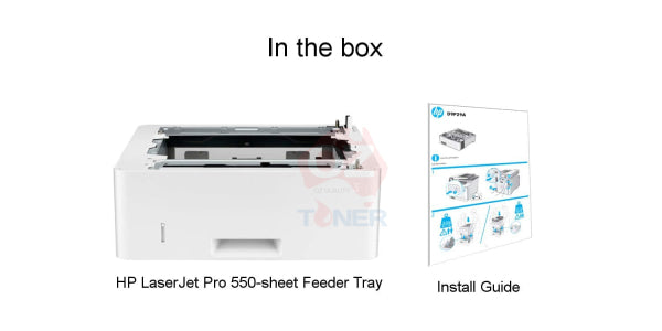 Hp Genuine 550X Sheet Feeder Tray For M402Dn/m402Dw/m402N/m426Fdn/m426Fdw D9P29A Accessories