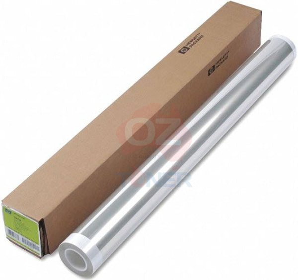 Hp A0 Large Format Clear Film 36β 914Mm X 23M Roll 180Gsm 4X Mil For Color Drawings On Designjet