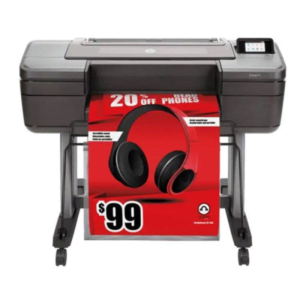 DESIGNJET Z6 24 POSTSCRIPT PRINTER WITH 3 YEARS WARRANTY T8W15A