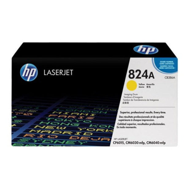 HP YELLOW IMAGE DRUM 35000 PAGE YIELD FOR CLJ CP6015 CM6040 CB386A