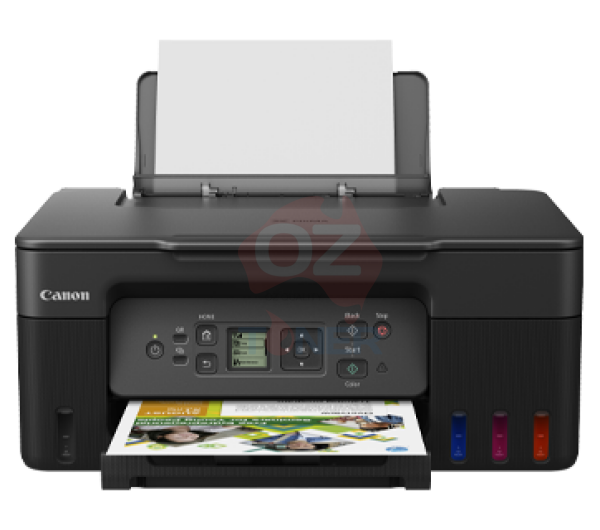 *New!* Canon Pixma Ink Efficient G3770 3-In-1 Refillable Tank Mfp Printer+Lcd Display+Gi71 Bottle