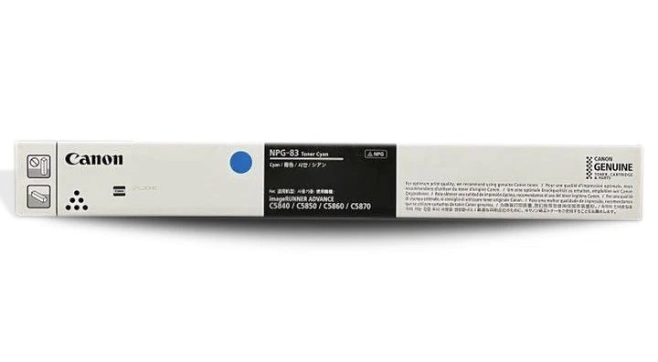 Genuine Canon NPG-83 Cyan Toner Cartridge