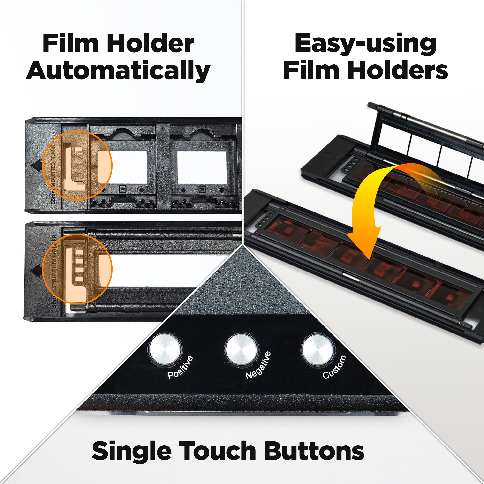 Plustek Opticfilm 135i Ai 35mm Film Scanner+Infrared Built-in+SilverFast Ai Studio 9 Bundle