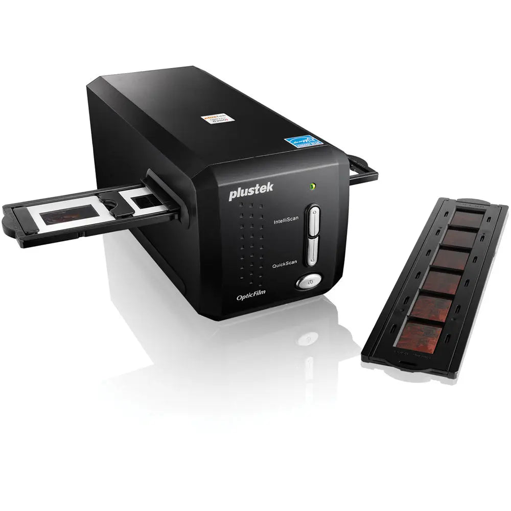 Plustek OpticFilm 8200i Ai 35mm Film & Slide Scanner – High-Resolution 7200 DPI with Infrared Dust & Scratch Removal