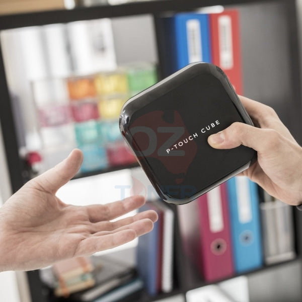 *Promo!* Brother Pt-P710Bt P-Touch Cube Portable Bluetooth Labeller Machine + Auto Cutter Label