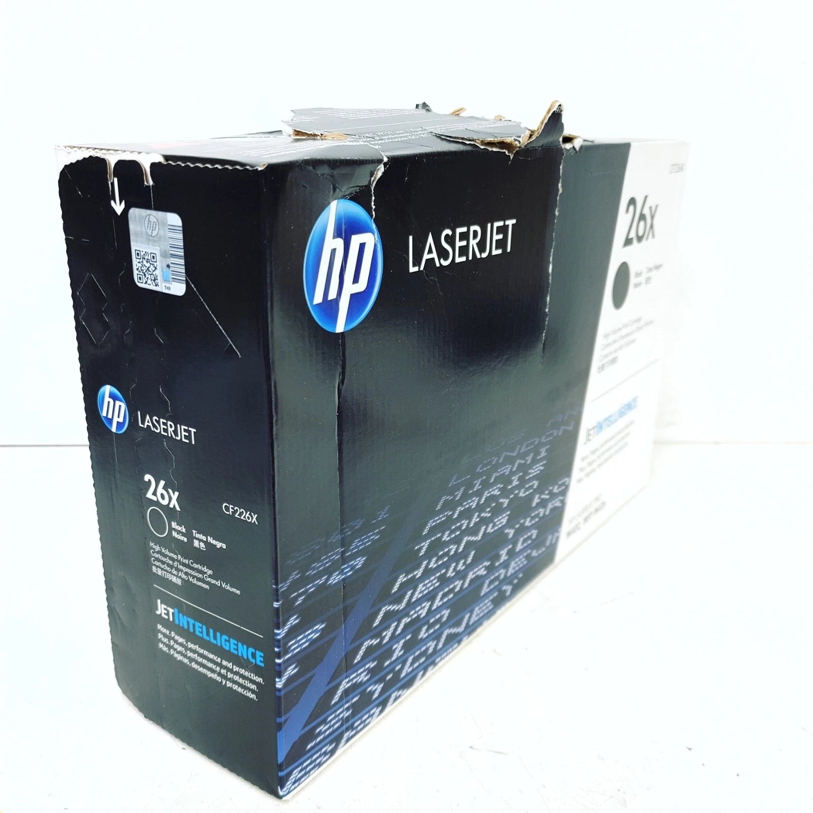 Deformed Box HP 26X CF226X High Yield Black Original LaserJet Toner Cartridge 9,000 Pages