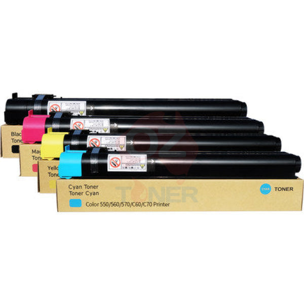 *Sale!* Full Set Genuine Fuji Xerox Ct201702 Ct201703 Ct201704 Ct201705 Toner For Color