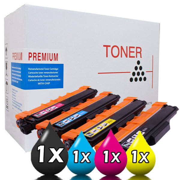 *Sale!* 4X Pack Premium Compatible Hp Cc530A Cc531A Cc532A Cc533A Toner Cartridge Set #304A -