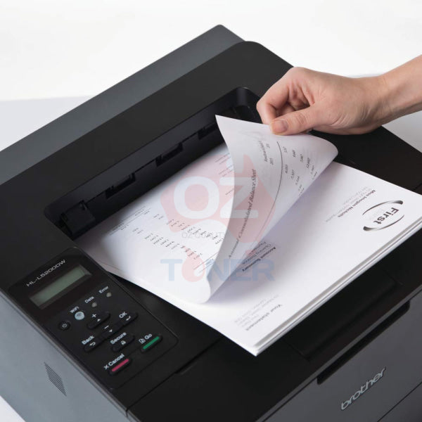 Brother Hl-L5200Dw Wireless High Speed Network Mono Laser Printer+Auto Duplexer Printer Single