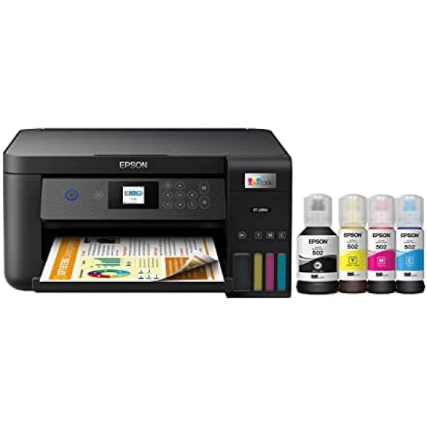 *clear* Epson Ecotank Et-2850 A4 Wireless All-In-One Ink Tank Printer (P/n:c11Cj63501) *rfb*