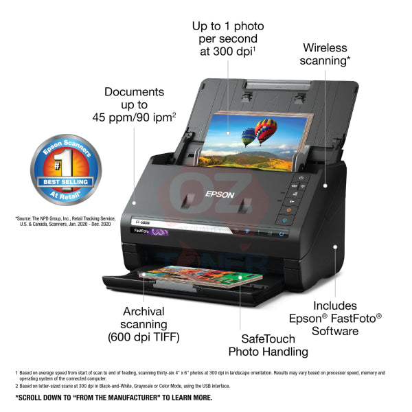 Epson FF-680W scanner product view