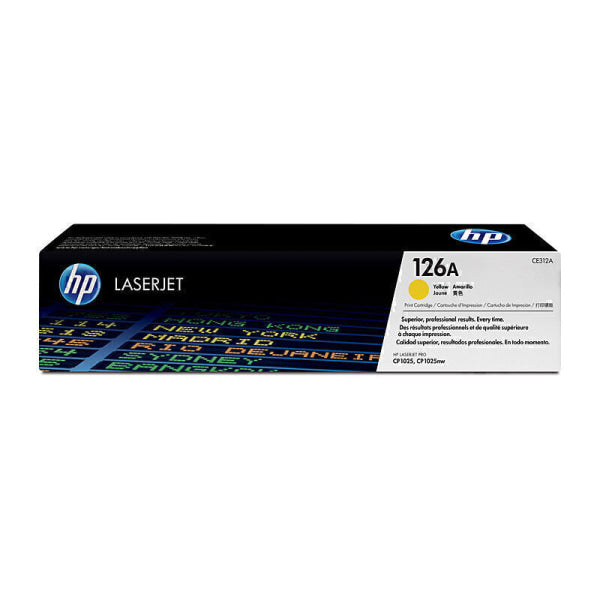 HP #126A Yellow Toner CE312A CE312A