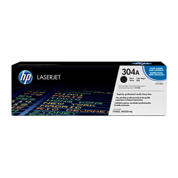 HP #304A Black Toner CC530A CC530A