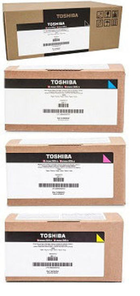 *Sale!* Genuine Toshiba Tfc305Pkr Tfc305Pcr Tfc305Pmr Tfc305Pyr C/M/Y/K Toner Set For E-Studio
