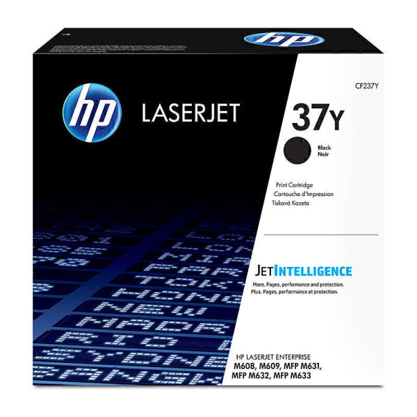 HP #37Y Black Toner CF237Y CF237Y