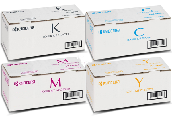 *Special!* Genuine Kyocera Tk-5434 C/M/Y/K Toner Set For Pa2100Cwx/Pa2100Cx/Ma2100Cfx/Ma2100Cwfx