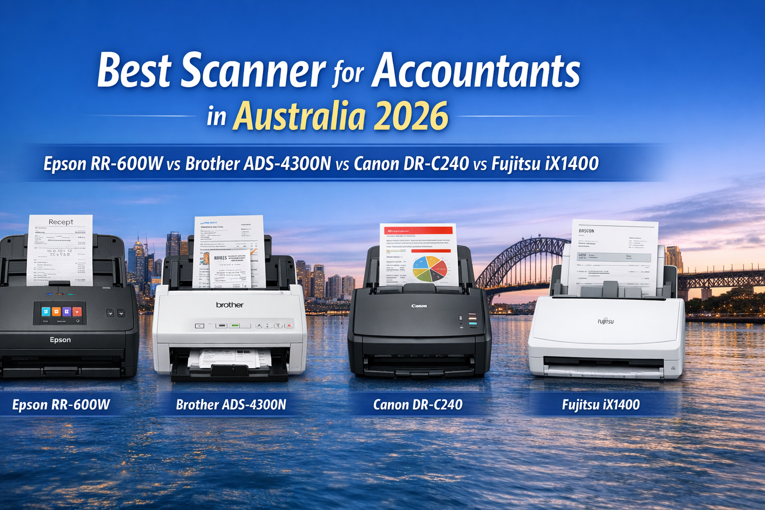 Best A4 Document Scanner for Accountants & Legal in Australia (2026 Guide)