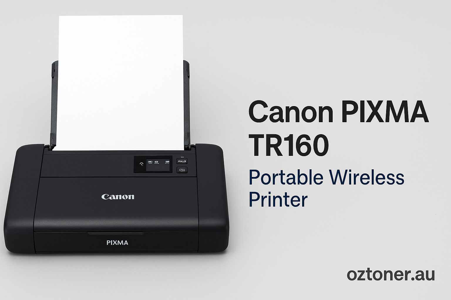 New Arrival: Canon PIXMA TR160 Portable Business Wireless Printer – Smarter, Faster, Still Ultra Compact