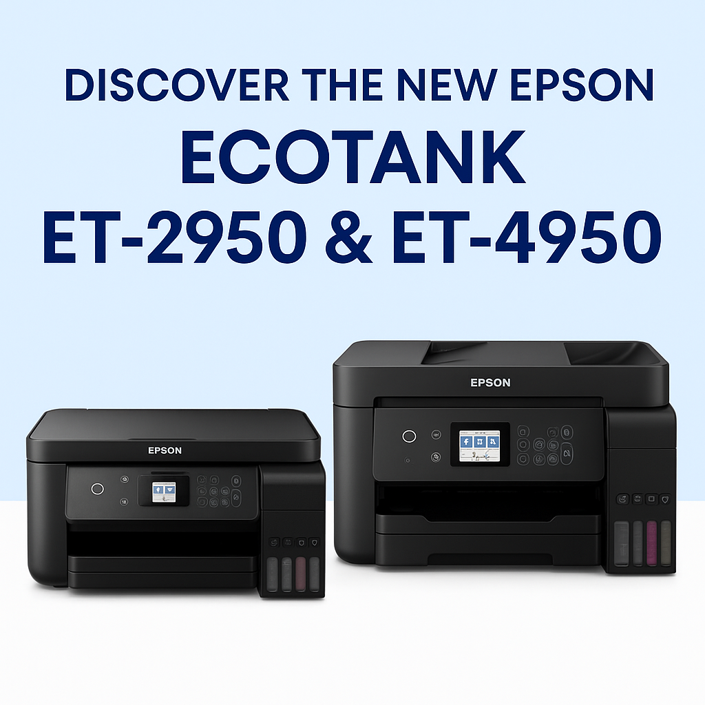 Discover the New Epson EcoTank ET-2950 & ET-4950 Multifunction Printer