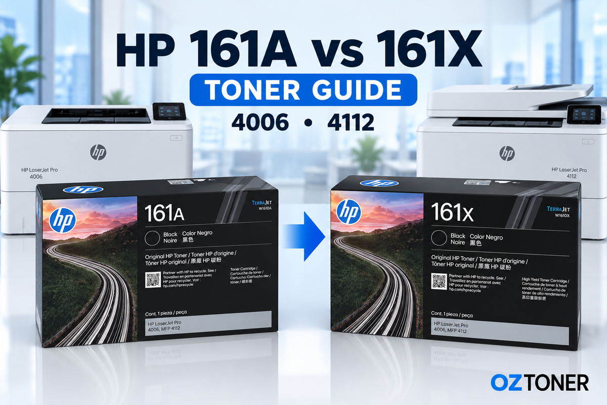 HP 161A vs 161X Toner: Which Is Best for the LaserJet Pro 4006 & 4112?