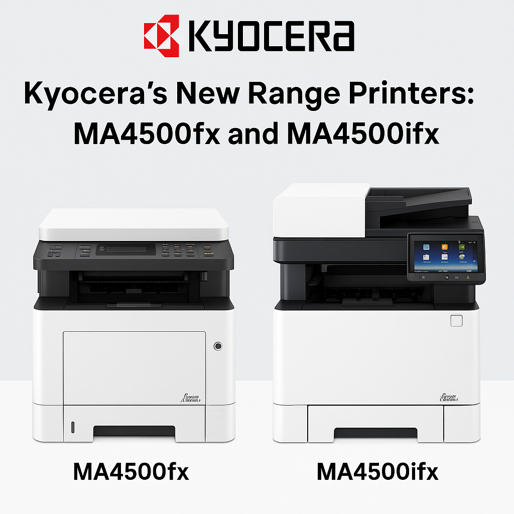 Introducing the Kyocera ECOSYS MA4500 Series A4 Mono Laser Multifunction Printer: MA4500fx and MA4500ifx