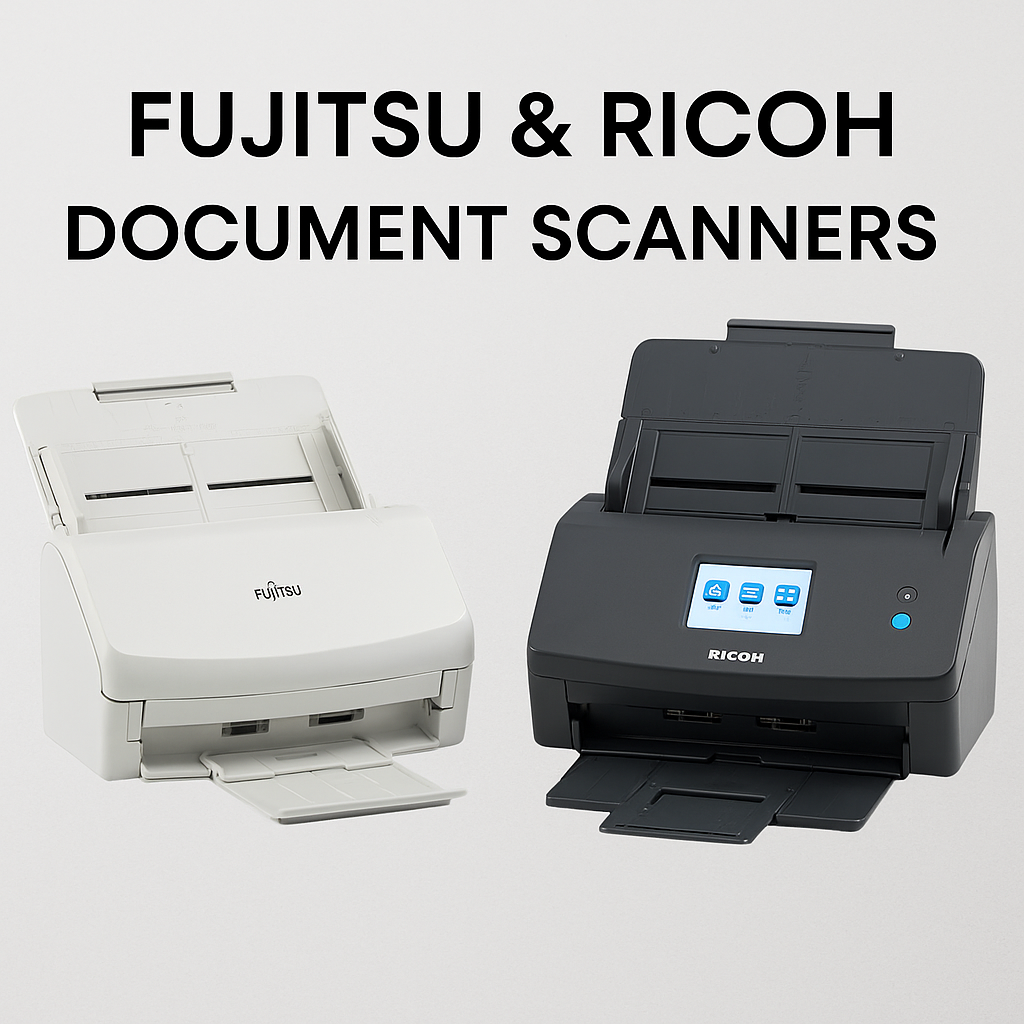 Fujitsu & Ricoh Document Scanners