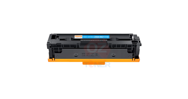 1 X Ct Premium Generic Hp W2111X Cyan High Yield Toner Cartridge (2.45K) #206X -