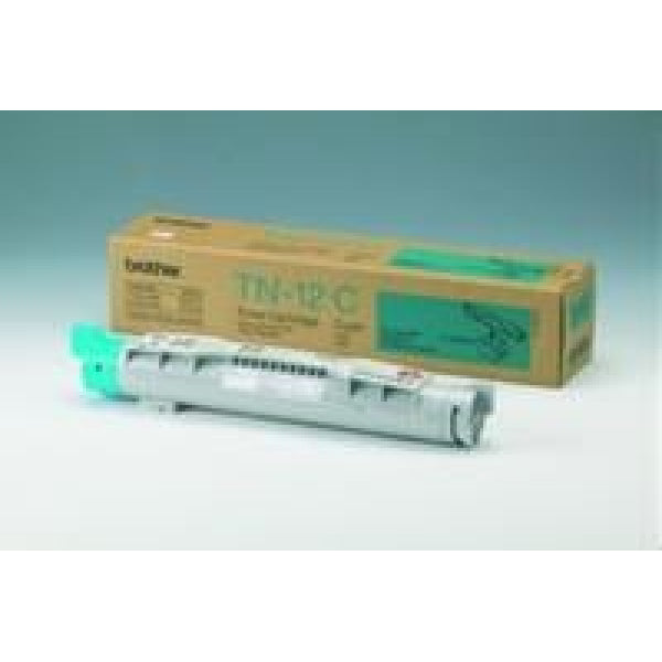 1 X Genuine Brother Tn-12C Cyan Toner Cartridge -