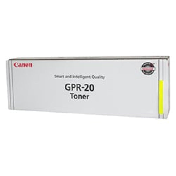1 X Genuine Canon Tg-30Y Gpr20 Yellow Toner Cartridge -