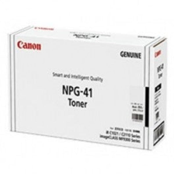 1 X Genuine Canon Tg-41Bk Black Toner Cartridge Npg41 (6K Pages) -