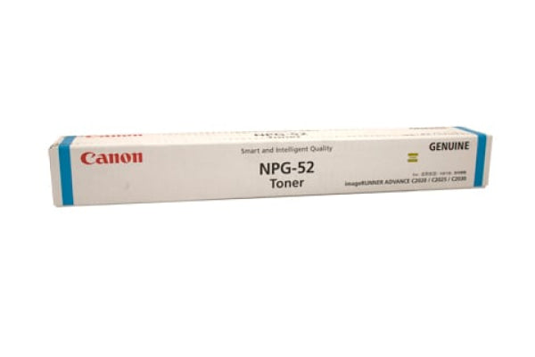 1 X Genuine Canon Tg-52C Cyan Toner Cartridge -